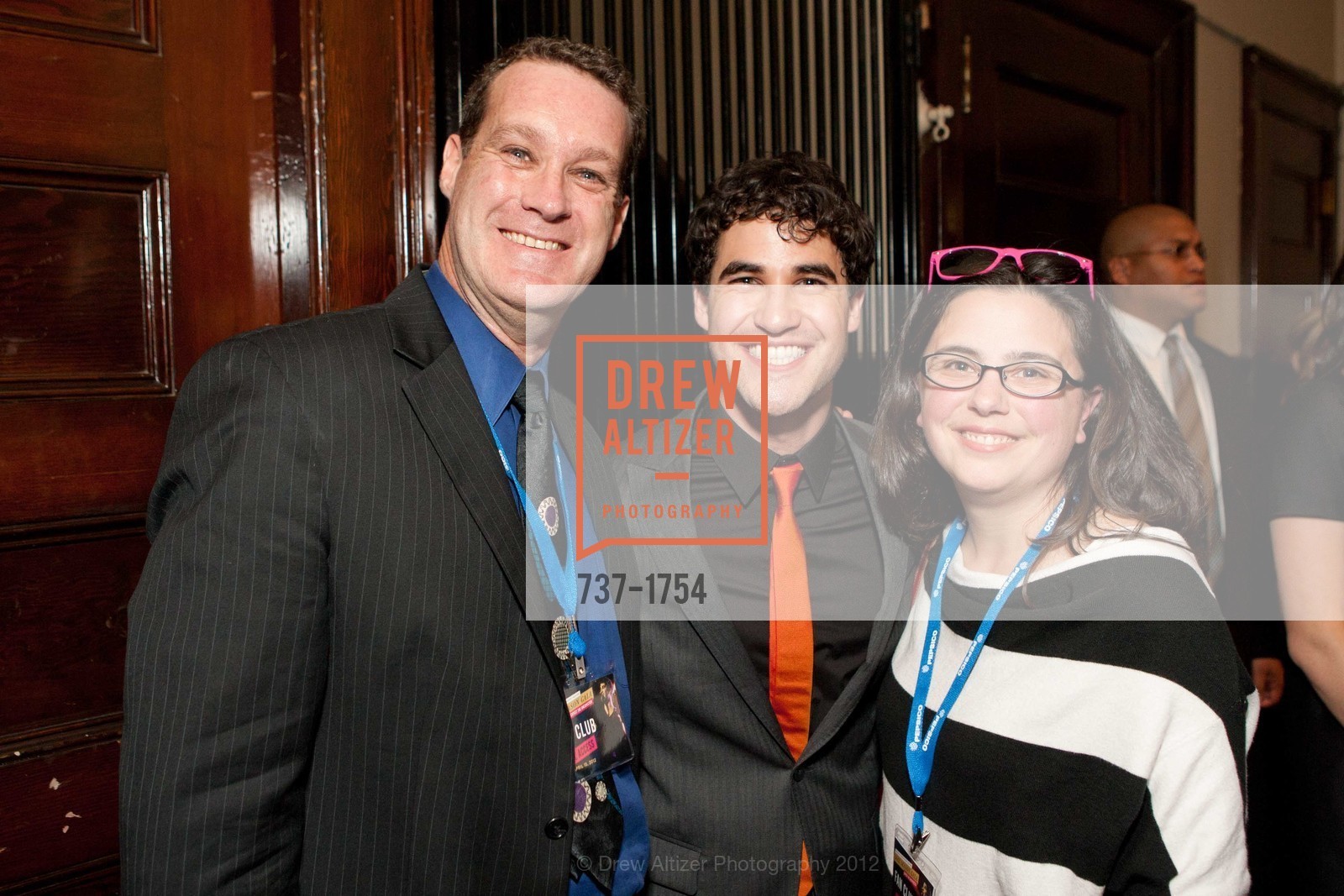 Ted Curry, Darren Criss, Meredith Galvin, Photo #737-1754