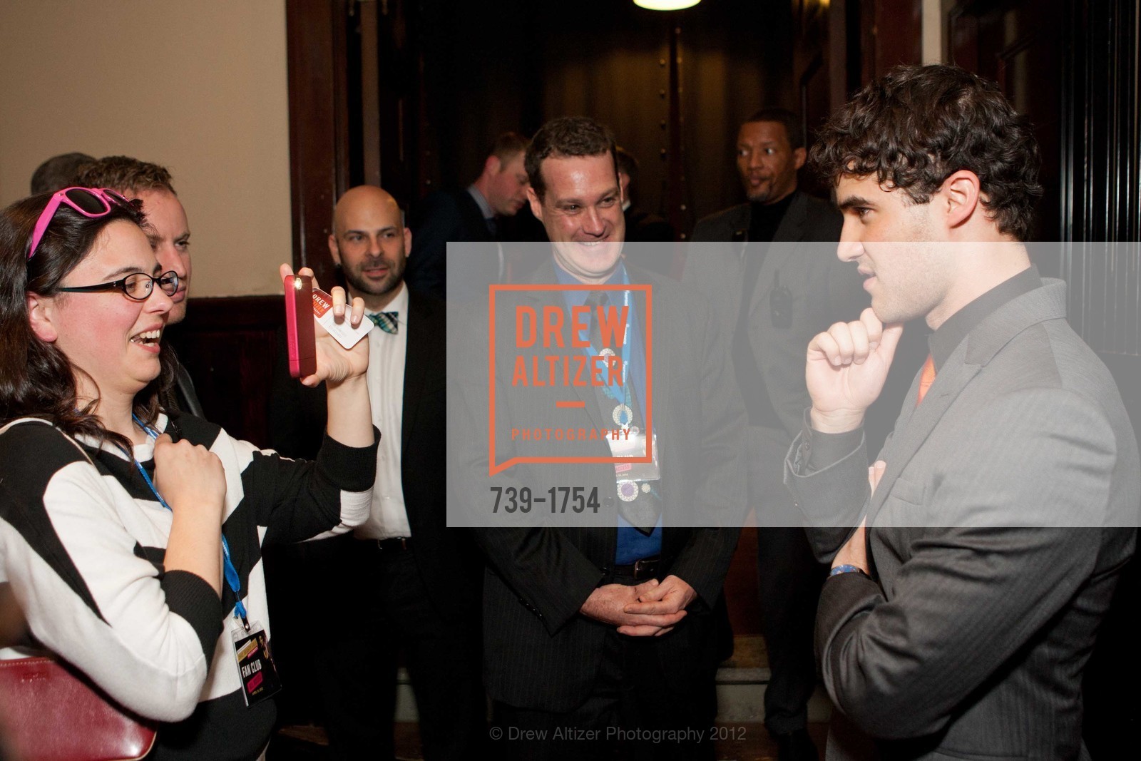 Meredith Galvin, Ted Curry, Darren Criss, ACT GALA Private Selections, US, April 15th, 2012, Photo #739-1754 Meredith Galvin, Ted Curry, Darren Criss, Photo #739-1754