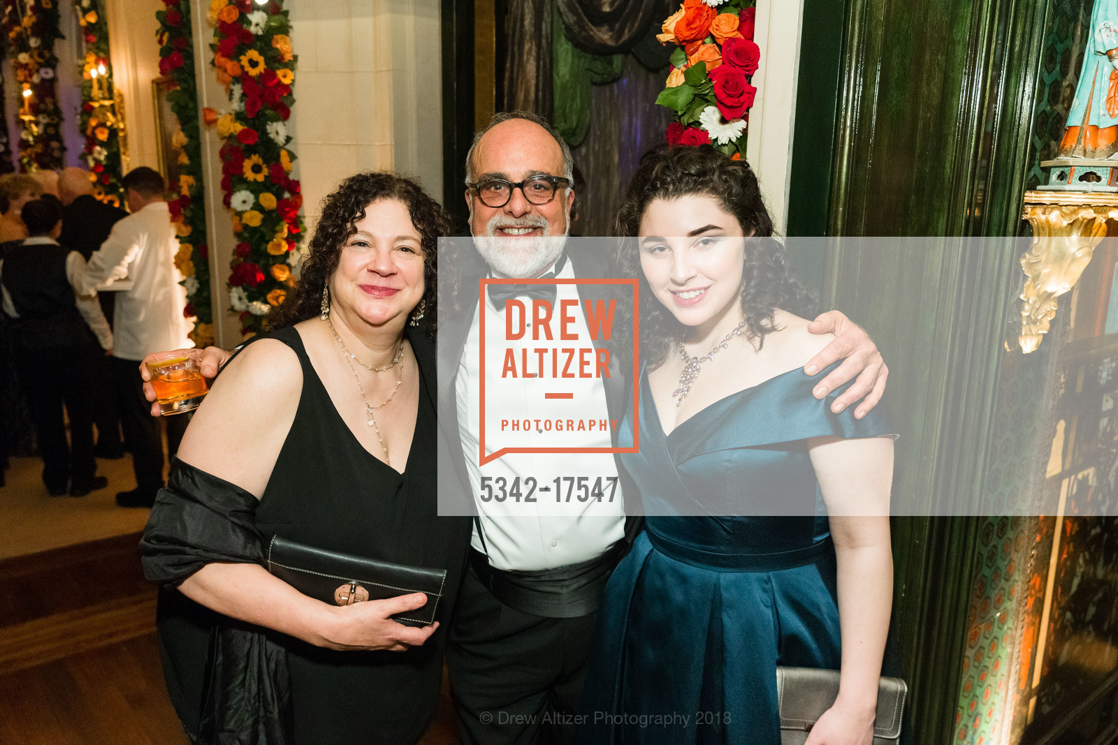 Kate Stern, Emil Bland, Cecilia Feinstein, Gordon Peter Getty's 85th Birthday Celebration, Private Residence, December 15th, 2018, Photo #5342-17547 Kate Stern, Emil Bland, Cecilia Feinstein, Photo #5342-17547