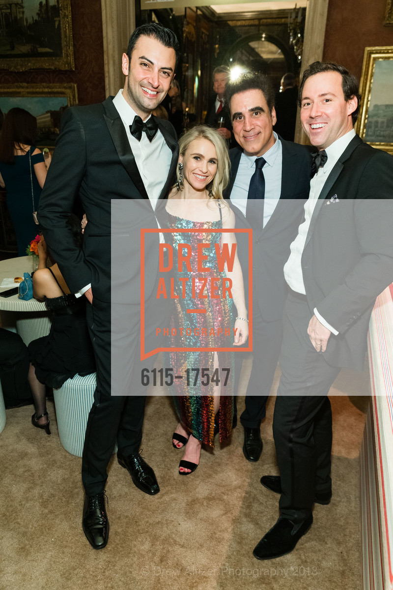 Raffi Nazarian, Tatum Getty, Lee Sharani, Evan Ericson, Gordon Peter Getty's 85th Birthday Celebration, Private Residence, December 15th, 2018, Photo #6115-17547 Raffi Nazarian, Tatum Getty, Lee Sharani, Evan Ericson, Photo #6115-17547