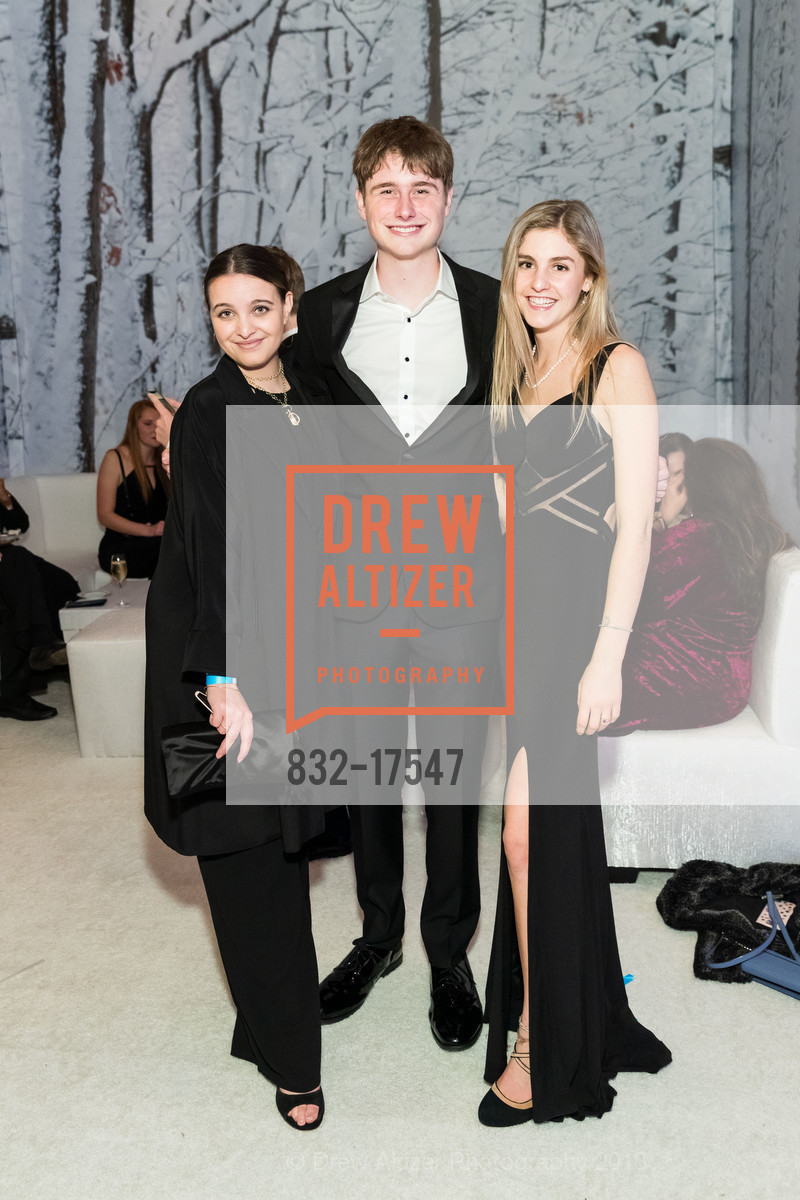 Annabelle Applegarth, Nicholas Getty, Katie Scannell, Gordon Peter Getty's 85th Birthday Celebration, Private Residence, December 15th, 2018, Photo #832-17547 Annabelle Applegarth, Nicholas Getty, Katie Scannell, Photo #832-17547