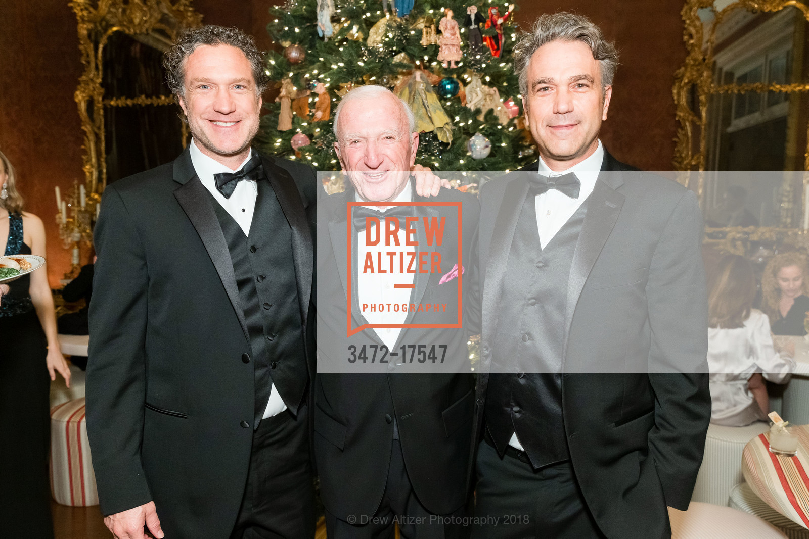 BJ Wasserman, Mel Wasserman, Andy Wasserman, Gordon Peter Getty's 85th Birthday Celebration, Private Residence, December 15th, 2018, Photo #3472-17547 BJ Wasserman, Mel Wasserman, Andy Wasserman, Photo #3472-17547