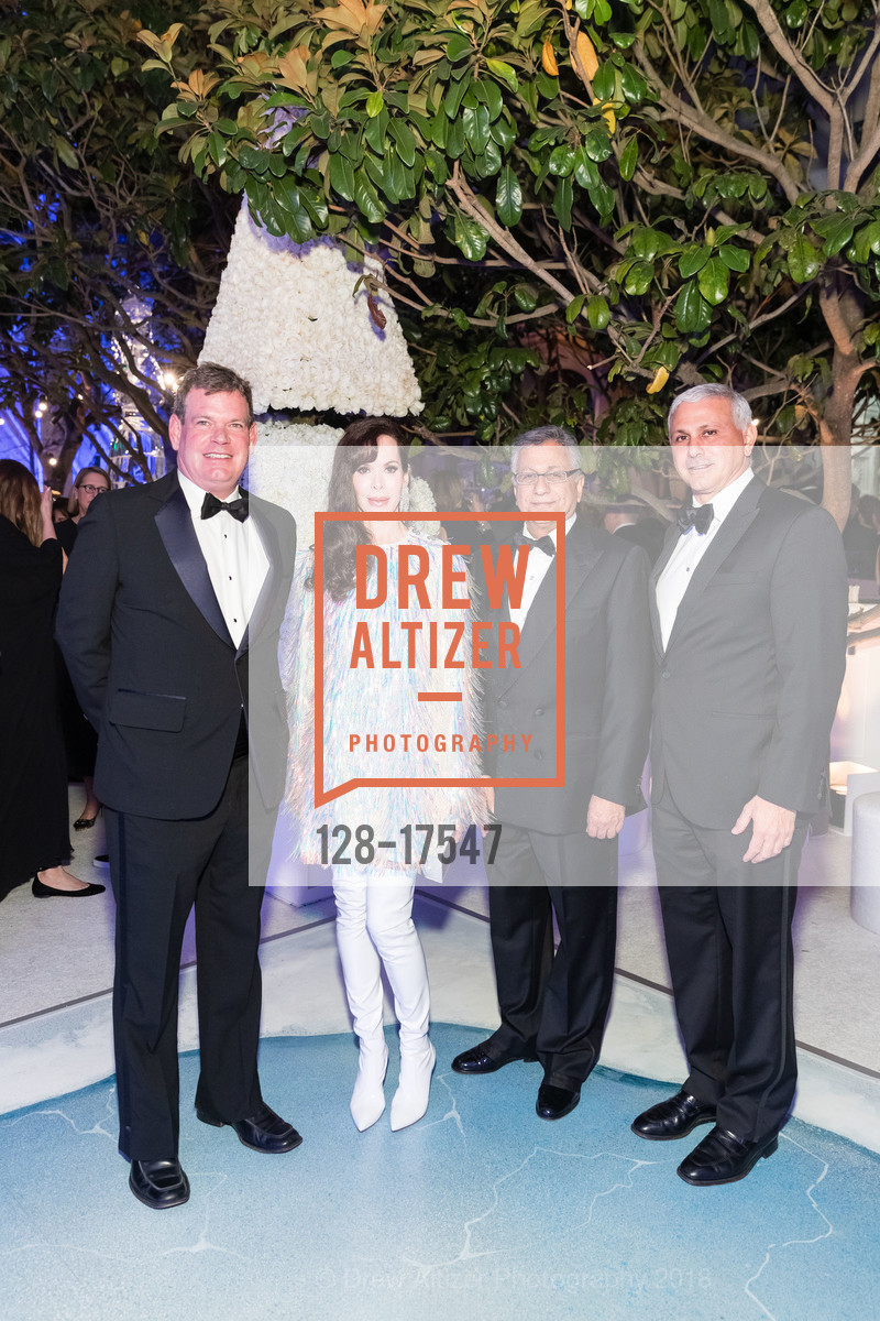 Paul Owens, Stephanie Ejabat, Mory Ejabat, John Shuhda, Gordon Peter Getty's 85th Birthday Celebration, Private Residence, December 15th, 2018, Photo #128-17547 Paul Owens, Stephanie Ejabat, Mory Ejabat, John Shuhda, Photo #128-17547