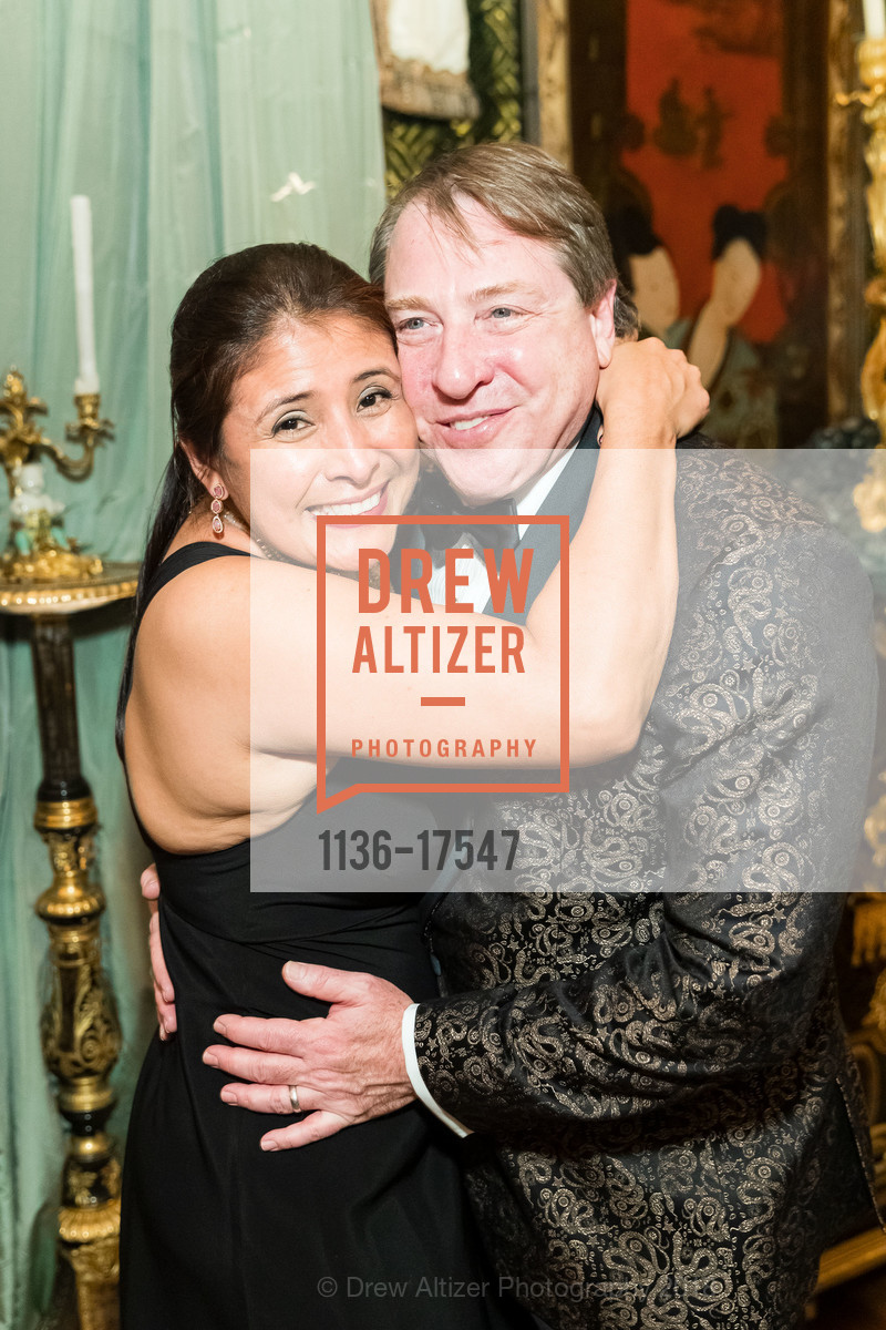 Gabriela Quiros, Robert Quiros, Gordon Peter Getty's 85th Birthday Celebration, Private Residence, December 15th, 2018, Photo #1136-17547 Gabriela Quiros, Robert Quiros, Photo #1136-17547