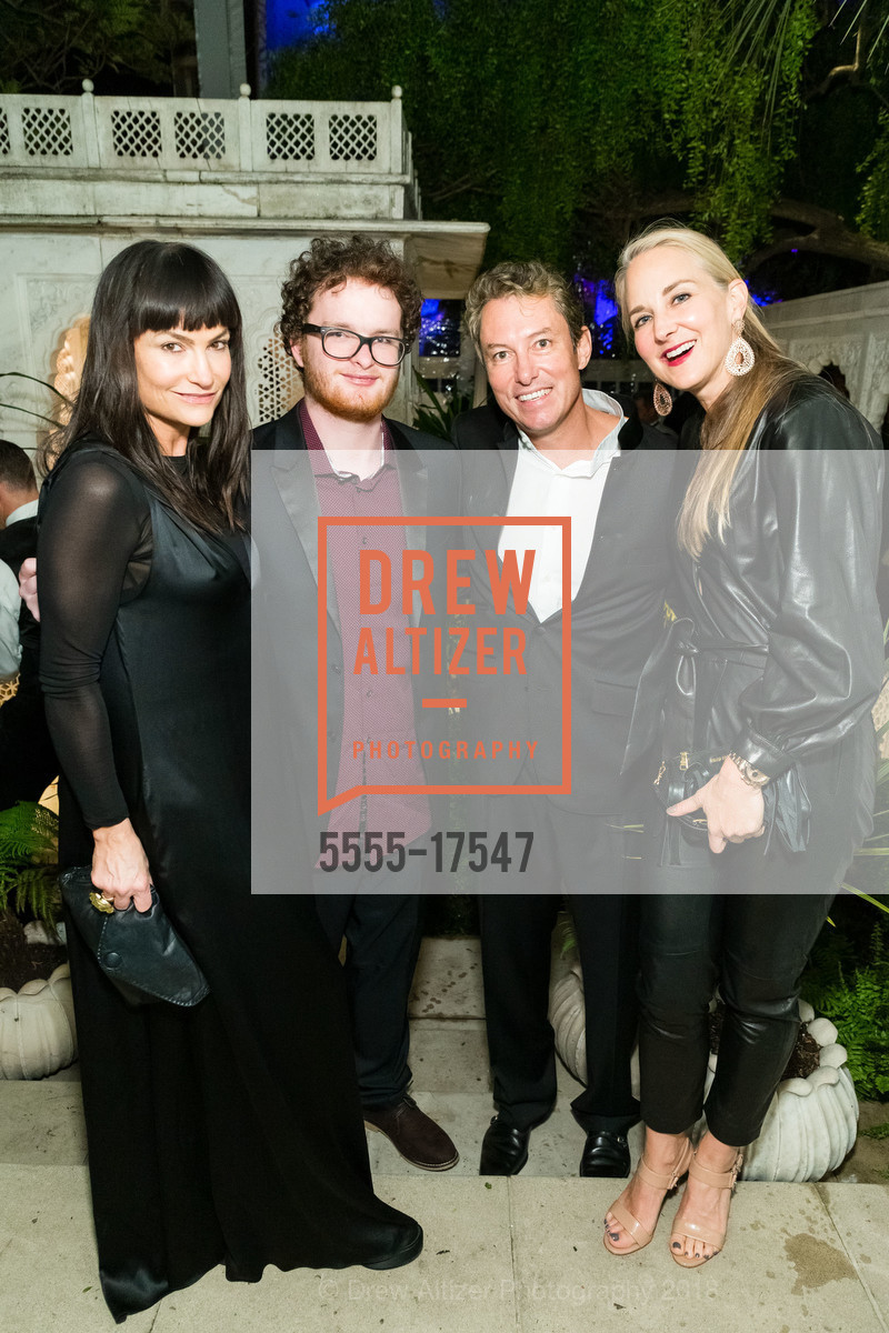 Rosetta Getty, Cassius Getty, Pierre du Preez, Cecilia Getty-du Preez, Gordon Peter Getty's 85th Birthday Celebration, Private Residence, December 15th, 2018, Photo #5555-17547 Rosetta Getty, Cassius Getty, Pierre du Preez, Cecilia Getty-du Preez, Photo #5555-17547