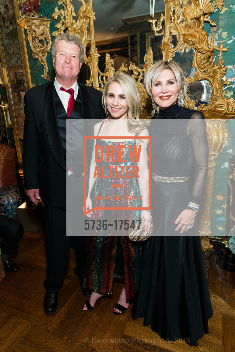 Larry Yount, Tatum Getty, Gail Yount, Gordon Peter Getty's 85th Birthday Celebration, Private Residence, December 15th, 2018, Photo #5736-17547 Larry Yount, Tatum Getty, Gail Yount, Photo #5736-17547