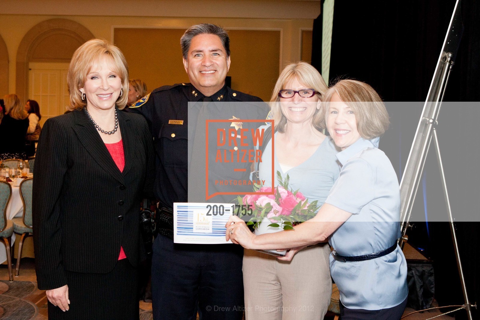 Cheryl Jennings, James Dudley, Susan Fernyak, Patty Shimek, SAN FRANCISCO CHILD ABUSE PREVENTION CENTER - 15th Annual Luncheon, US, April 17th, 2012, Photo #200-1755 Cheryl Jennings, James Dudley, Susan Fernyak, Patty Shimek, Photo #200-1755