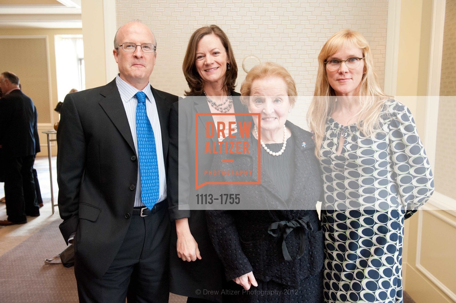 Chris Stewart, Shannon Thyne, Madeleine Albright, Brenda Tucker, SAN FRANCISCO CHILD ABUSE PREVENTION CENTER - 15th Annual Luncheon, US, April 17th, 2012, Photo #1113-1755 Chris Stewart, Shannon Thyne, Madeleine Albright, Brenda Tucker, Photo #1113-1755