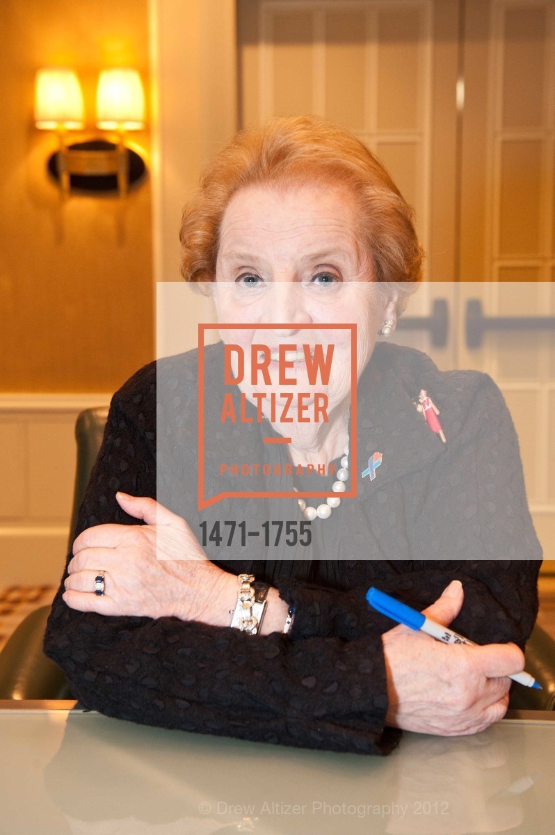 Madeleine Albright At SAN FRANCISCO CHILD ABUSE PREVENTION CENTER ...