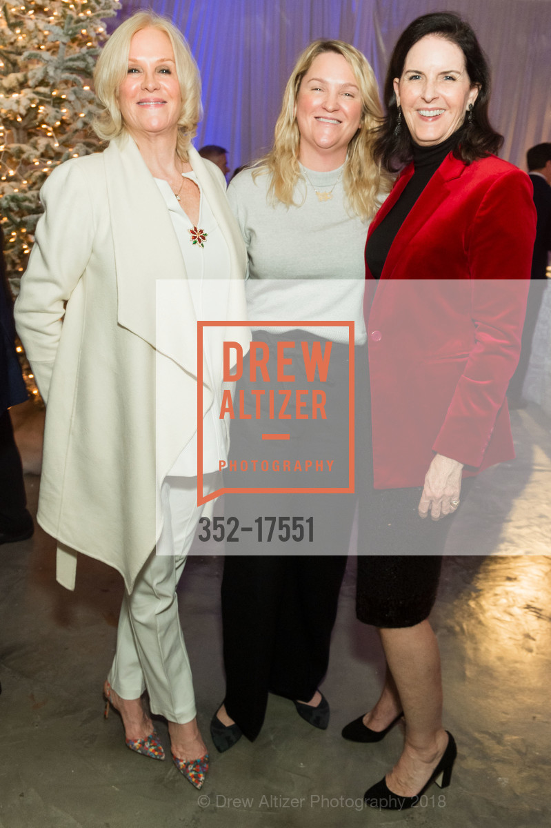 Kate Qvale, Kendel Qvale, Wendy Costello, Birthday Celebration for Elisa Stephens, The Cannery. 2801 Leavenworth Street, December 18th, 2018, Photo #352-17551 Kate Qvale, Kendel Qvale, Wendy Costello, Photo #352-17551