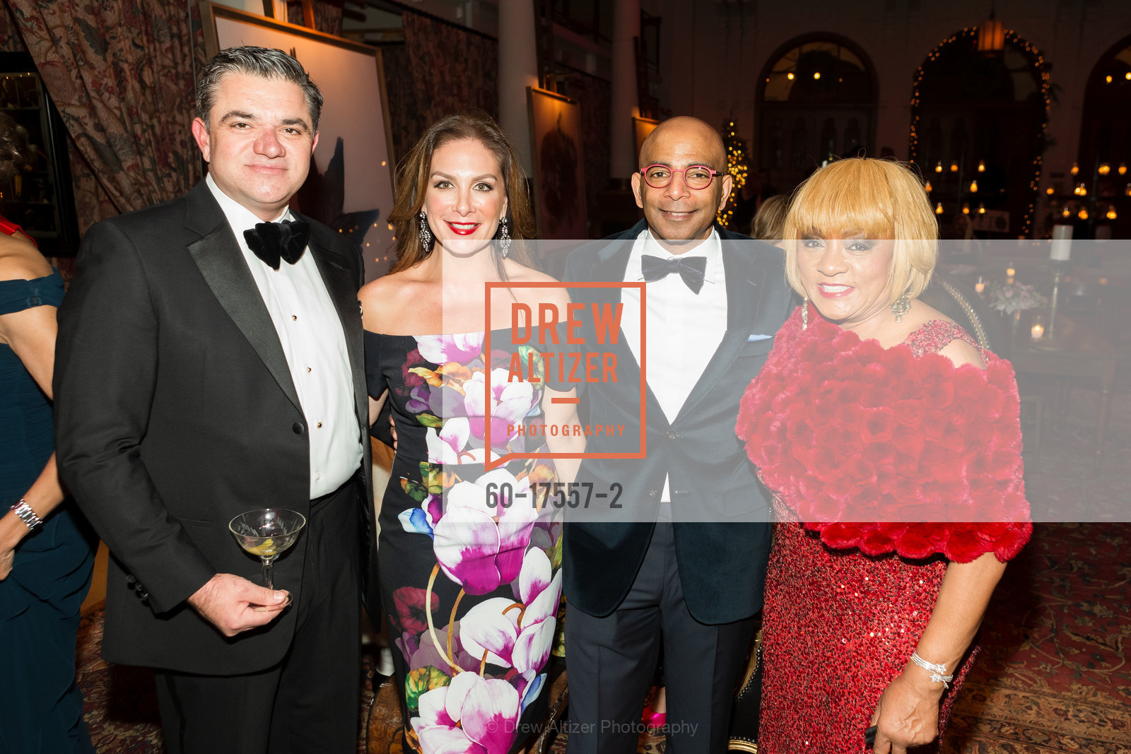 John Costouros, Stefanie Roumeliotes, Steve Bowdry, Brenda Wright, “Fulking” Fabulous NYE Celebration 2018, Saint Joseph’s Art Society. 1401 Howard St, Photo #60-17557-2 John Costouros, Stefanie Roumeliotes, Steve Bowdry, Brenda Wright, Photo #60-17557-2