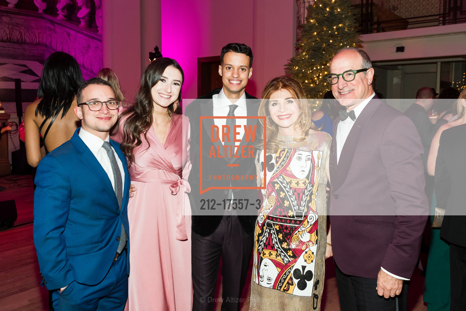Kosta Johal, Maddy Jones, Alex Rutland, Farah Makras, Victor Makras, “Fulking” Fabulous NYE Celebration 2018, Saint Joseph’s Art Society. 1401 Howard St, Photo #212-17557-3 Kosta Johal, Maddy Jones, Alex Rutland, Farah Makras, Victor Makras, Photo #212-17557-3