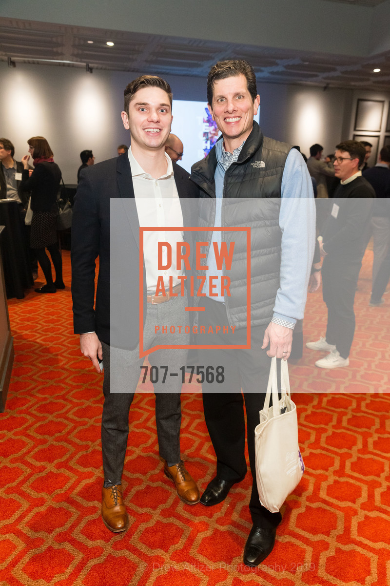 Max Rebarber, Chad Hinkle, TechBio 2019, Merchant's Exchange Club. 75 Leidesdorff Street, January 7th, 2019, Photo #707-17568 Max Rebarber, Chad Hinkle, Photo #707-17568