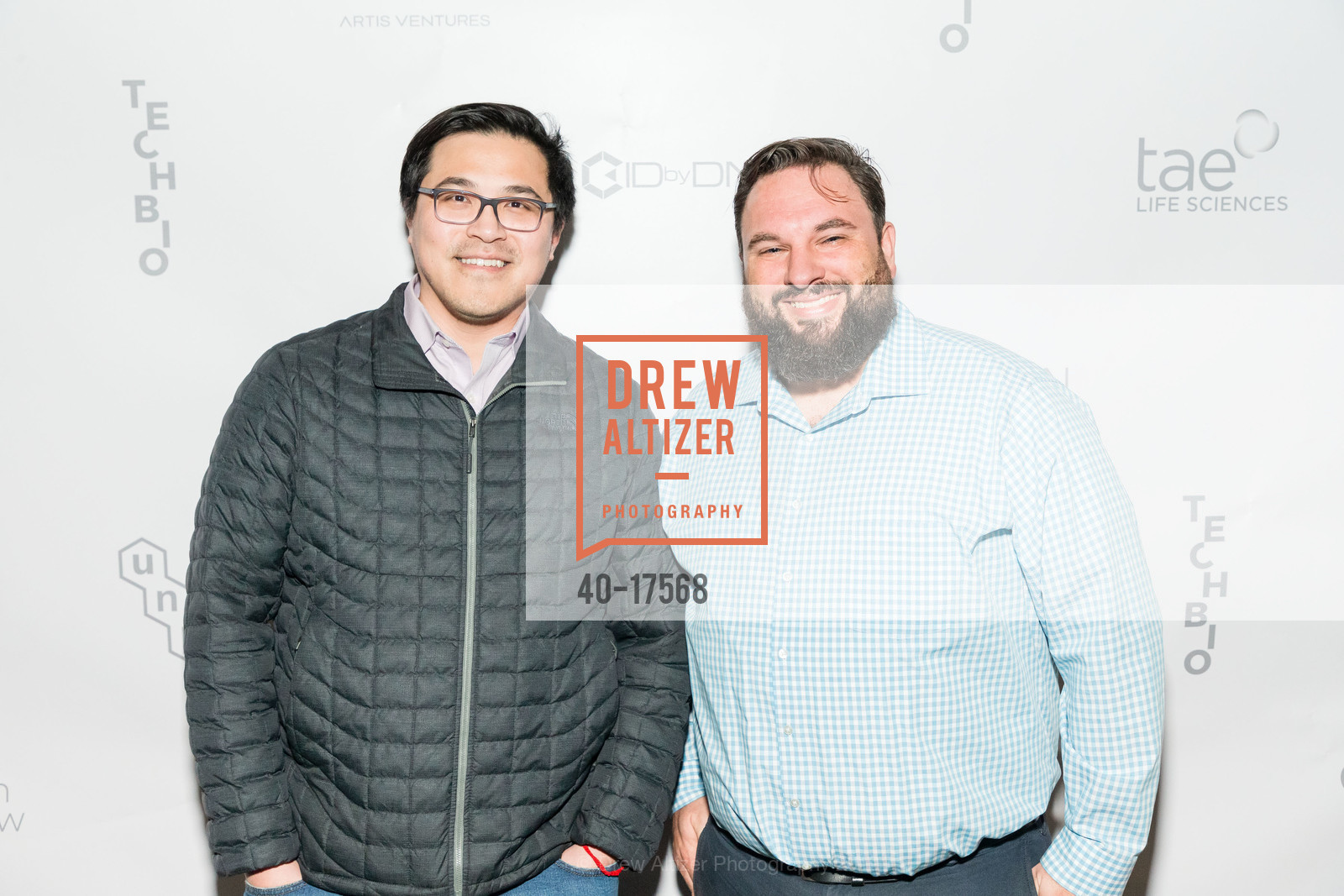 David Tsung, Paul Alexander, TechBio 2019, Merchant's Exchange Club. 75 Leidesdorff Street, January 7th, 2019, Photo #40-17568 David Tsung, Paul Alexander, Photo #40-17568