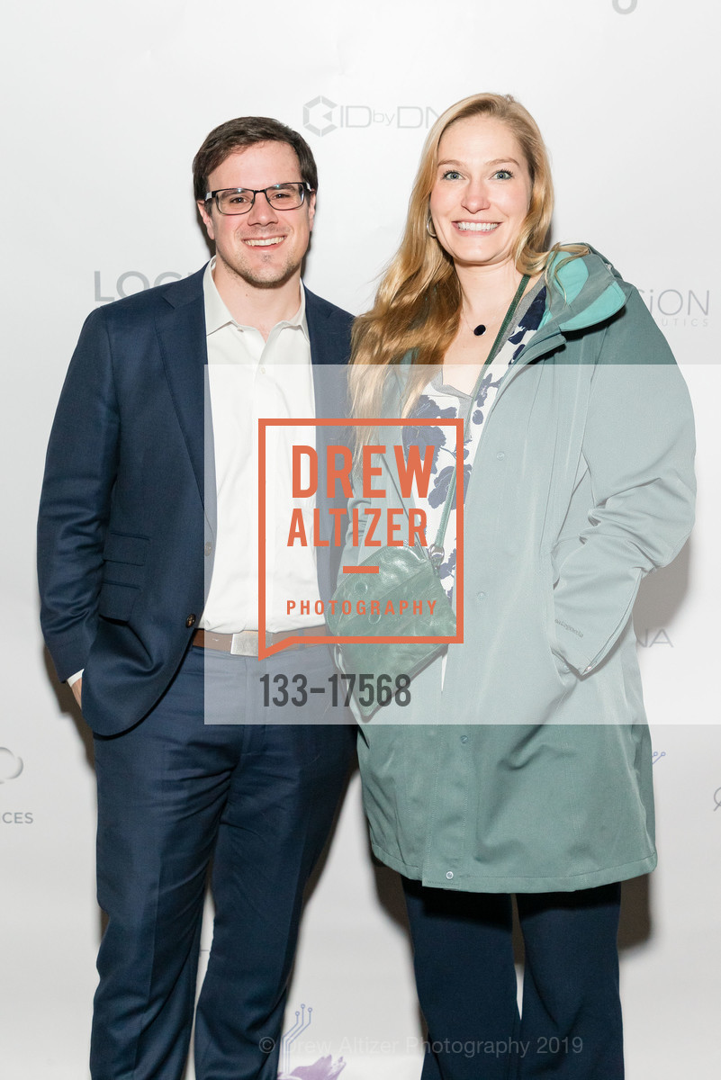 Max Bastien, Kiki Broe, TechBio 2019, Merchant's Exchange Club. 75 Leidesdorff Street, January 7th, 2019, Photo #133-17568 Max Bastien, Kiki Broe, Photo #133-17568
