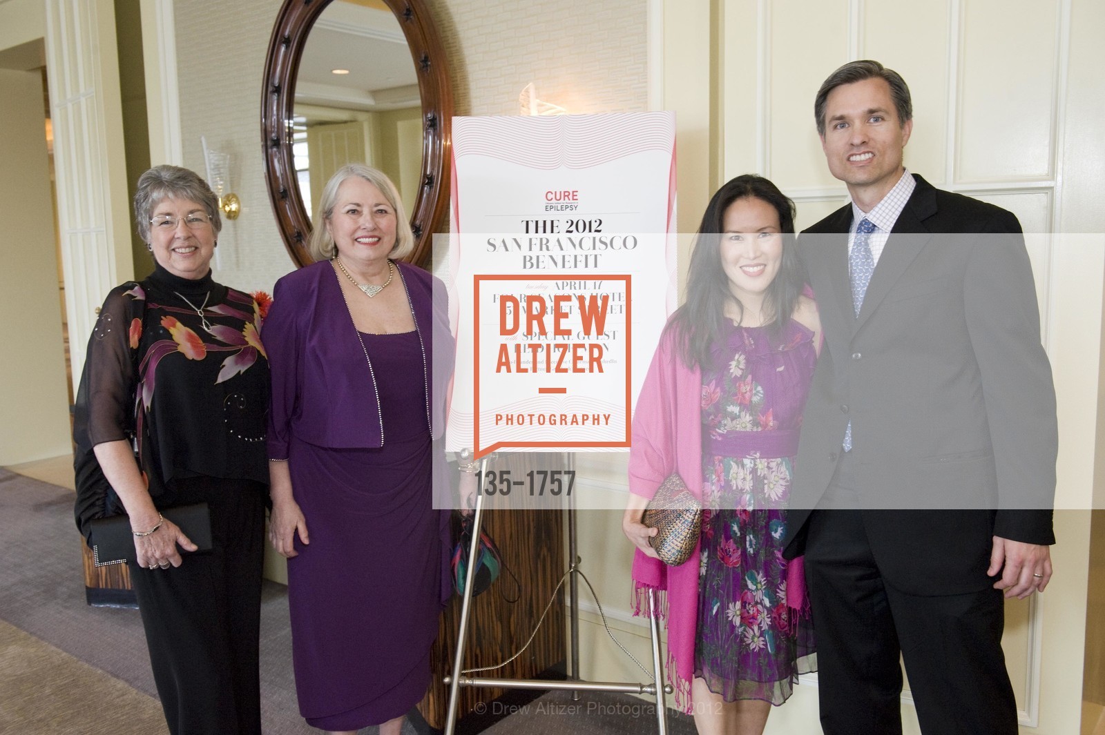 Lynn Smith, Deanna Rutter, Kelly Minton, Joel Minton, 2nd Annual SF Benefit for CURE -- Citizens United for Research in Epilepsy, US, April 17th, 2012, Photo #135-1757 Lynn Smith, Deanna Rutter, Kelly Minton, Joel Minton, Photo #135-1757