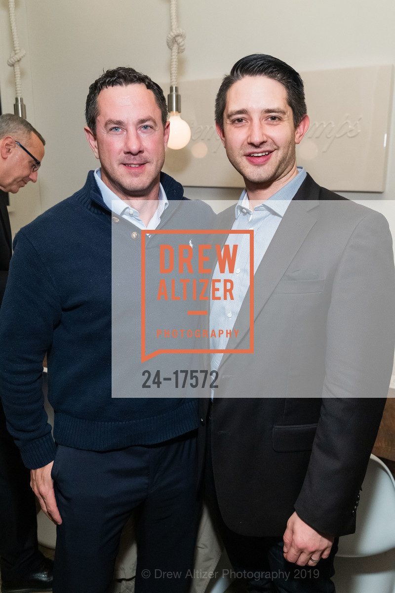 Tom Malcolm, Austin Walne, ARTIS Ventures Annual JPM Dinner 2019, Petit Crenn. 609 Hayes Street, January 9th, 2019, Photo #24-17572 Tom Malcolm, Austin Walne, Photo #24-17572