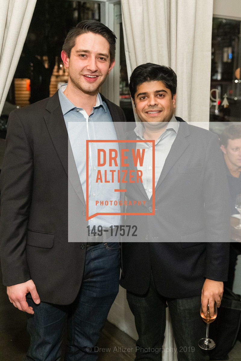 Austin Walne, Vas Bailey, ARTIS Ventures Annual JPM Dinner 2019, Petit Crenn. 609 Hayes Street, January 9th, 2019, Photo #149-17572 Austin Walne, Vas Bailey, Photo #149-17572