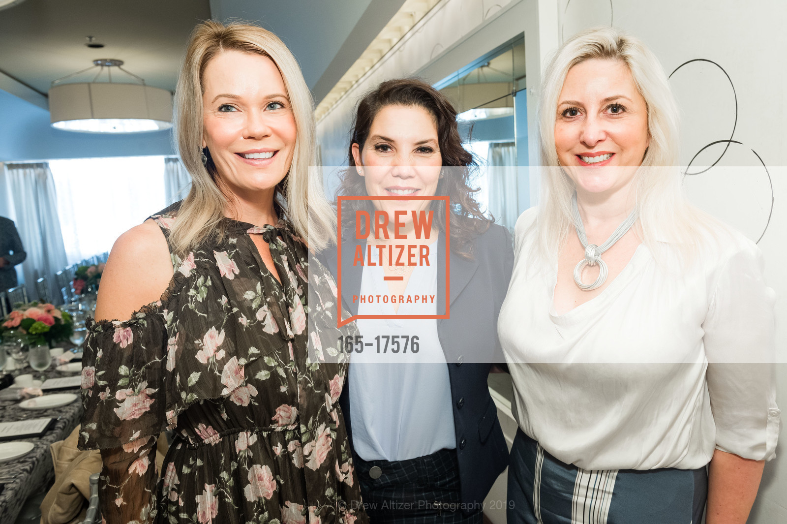 Stephanie Tuttle, Ceci Aviles, Ginny Ziegler, Celebration of Mom-to-be Natalia Urrutia and Arrival of Olivia Maria Benefiting SF Opera Guild Youth Education Programs, Neiman Marcus, The Rotunda. 150 Stockton Street, January 13th, 2019, Photo #165-17576 Stephanie Tuttle, Ceci Aviles, Ginny Ziegler, Photo #165-17576