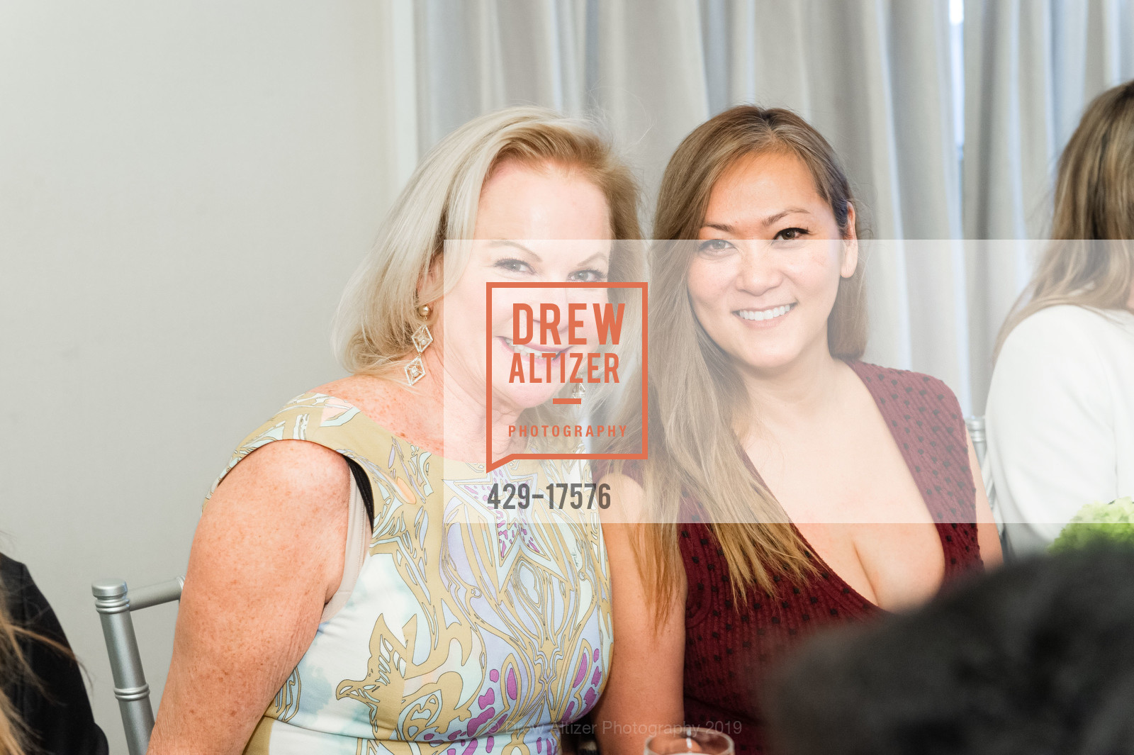 Claire Kostic, Elizabeth Fullerton, Celebration of Mom-to-be Natalia Urrutia and Arrival of Olivia Maria Benefiting SF Opera Guild Youth Education Programs, Neiman Marcus, The Rotunda. 150 Stockton Street, January 13th, 2019, Photo #429-17576 Claire Kostic, Elizabeth Fullerton, Photo #429-17576