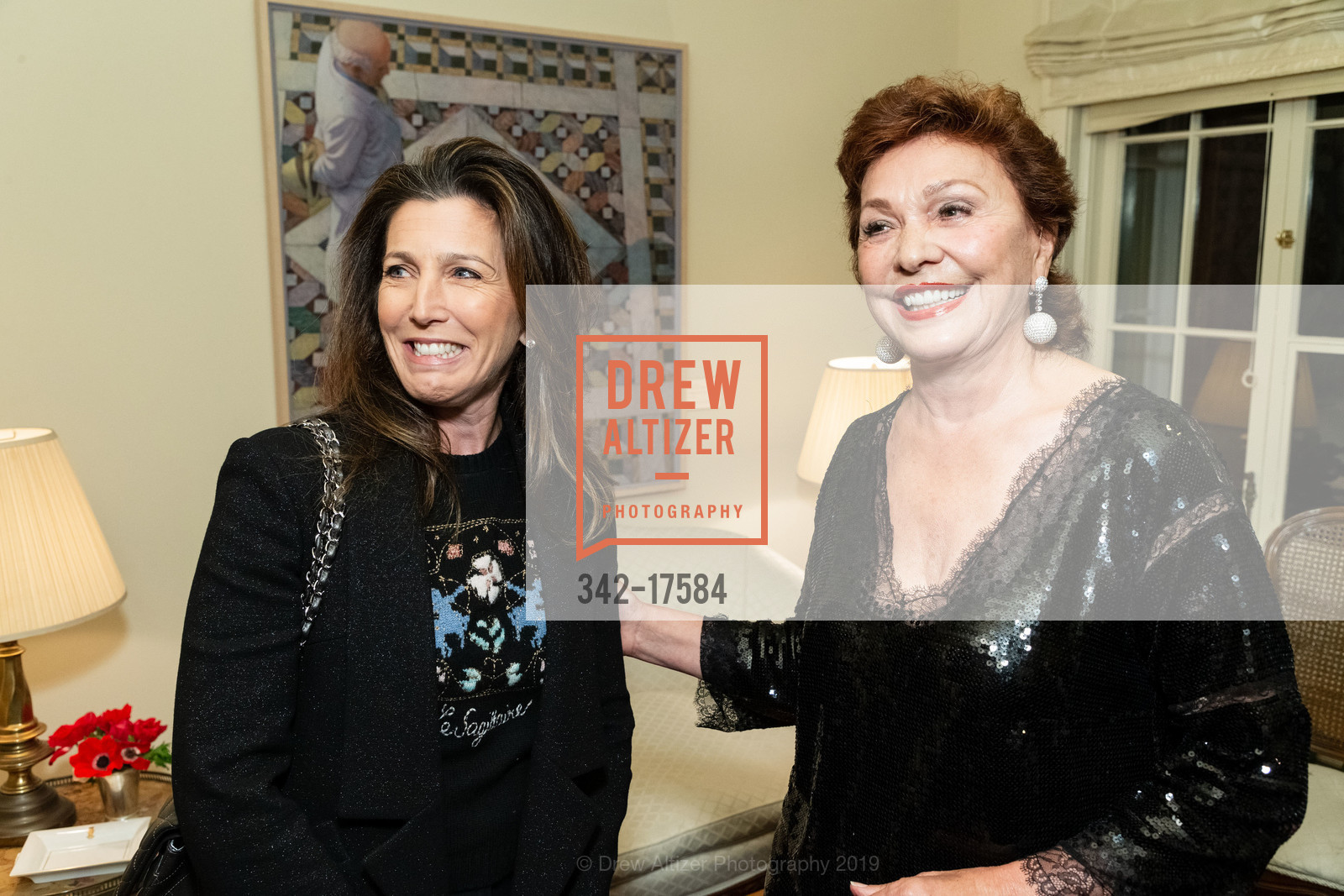 Sloan Barnett, Maria Manetti Shrem, Grand Officer of the Order of the Star of Italy bestowed on Maria Manetti Shrem, Consulate General of Italy. 2151 Broadway, January 14th, 2019, Photo #342-17584 Sloan Barnett, Maria Manetti Shrem, Photo #342-17584