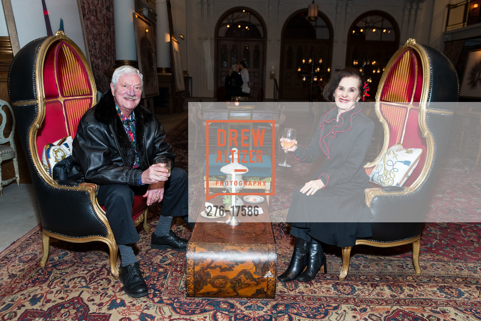 Charles Paskerian, Diane Paskerian, Opening of Adam Lindemann's Venus Over Manhattan at St Joseph's Arts Society, St Joseph's Arts Society, January 15th, 2019, Photo #276-17586 Charles Paskerian, Diane Paskerian, Photo #276-17586