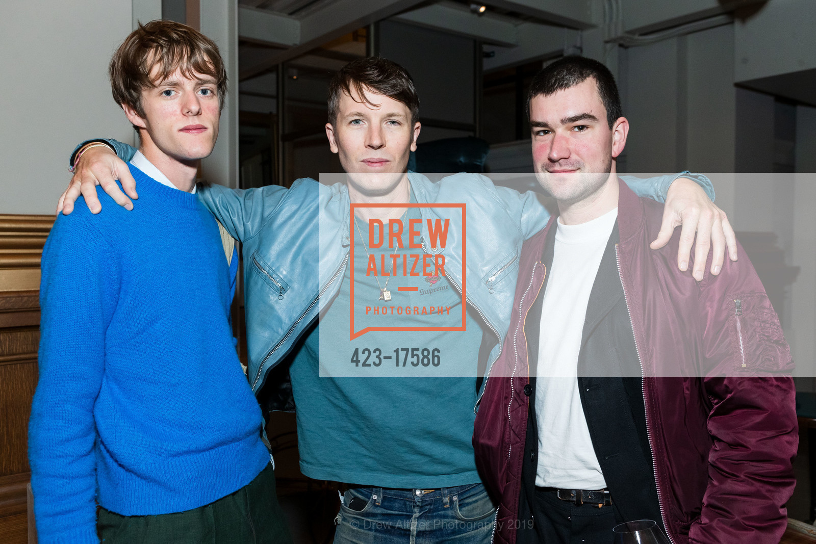 Ryan McGinley, Sinisa Mackovic, Opening of Adam Lindemann's Venus Over Manhattan at St Joseph's Arts Society, St Joseph's Arts Society, January 15th, 2019, Photo #423-17586 Ryan McGinley, Sinisa Mackovic, Photo #423-17586