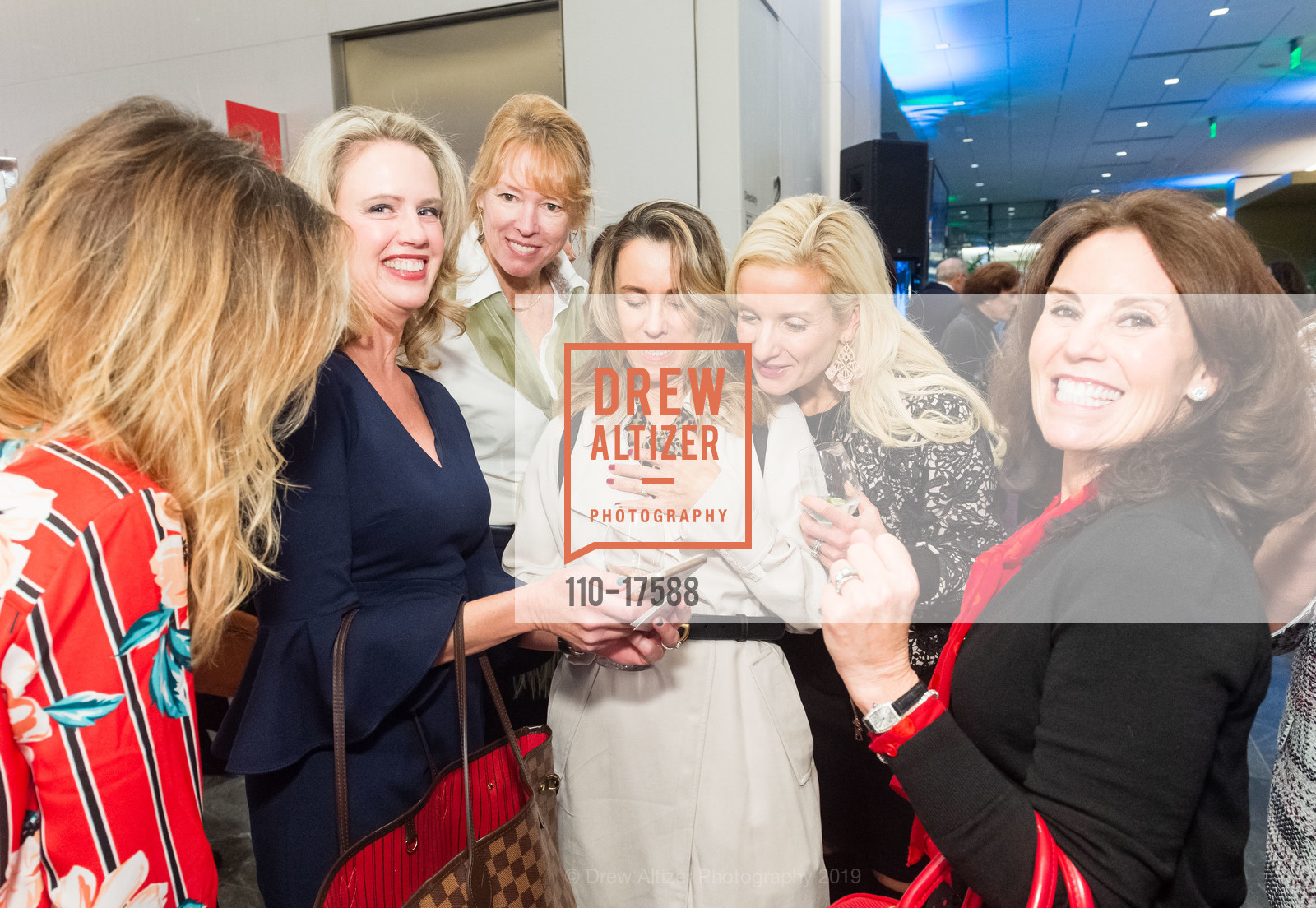 Linda Higueras, Janelle Grimes, Jan Maravillas, Kendall Volk, CPMC Women's and Children's Luncheon Opening event, CPMC Hospital. Van Ness and Geary, January 16th, 2019, Photo #110-17588 Linda Higueras, Janelle Grimes, Jan Maravillas, Kendall Volk, Photo #110-17588