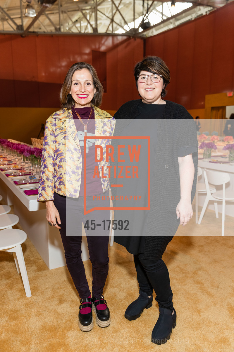 Sara Thornton, Alison Gass, FOG Design+Art 2019 Innovators Luncheon, Fort Mason Festival Pavilion, January 17th, 2019, Photo #45-17592 Sara Thornton, Alison Gass, Photo #45-17592