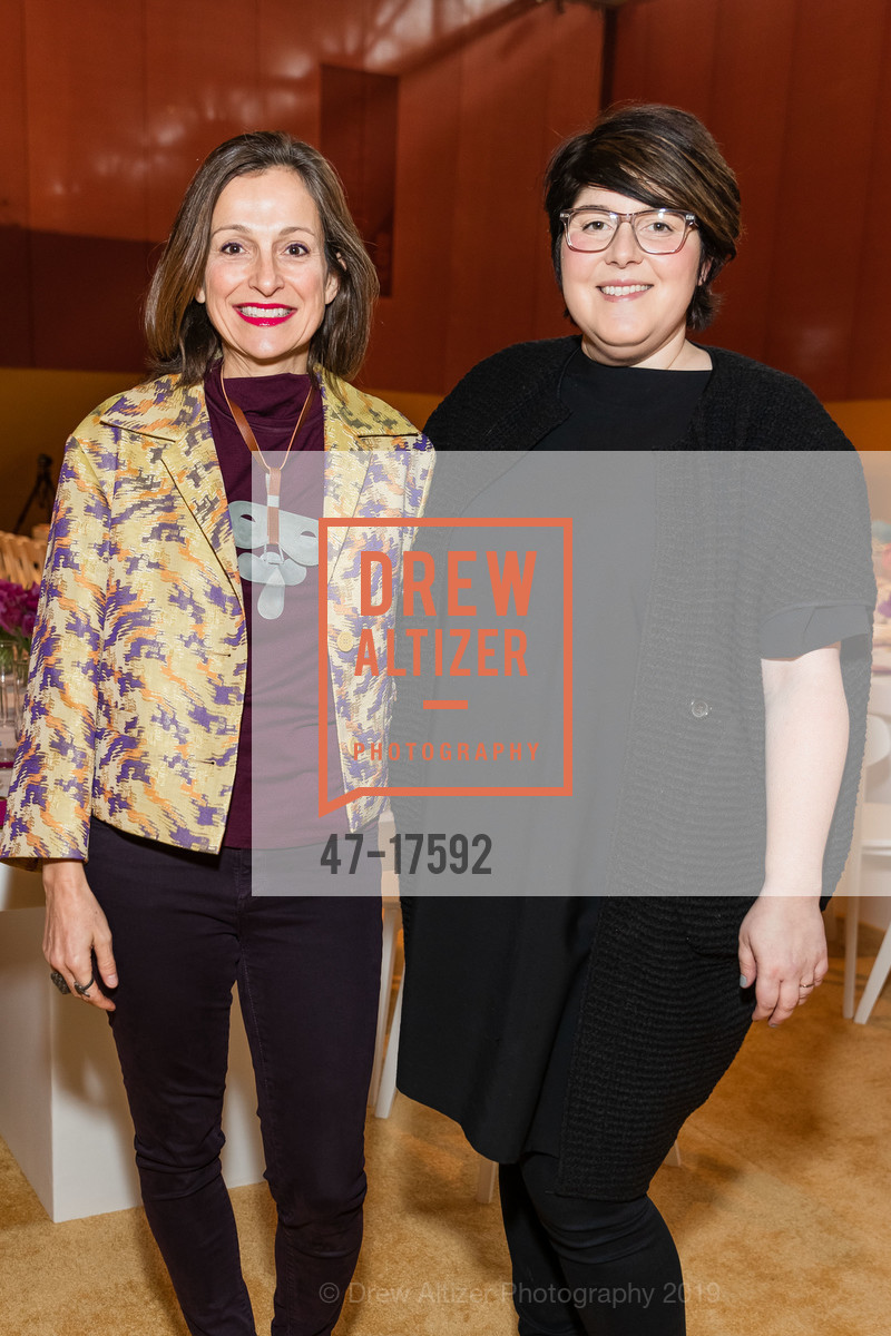 Sara Thornton, Alison Gass, FOG Design+Art 2019 Innovators Luncheon, Fort Mason Festival Pavilion, January 17th, 2019, Photo #47-17592 Sara Thornton, Alison Gass, Photo #47-17592