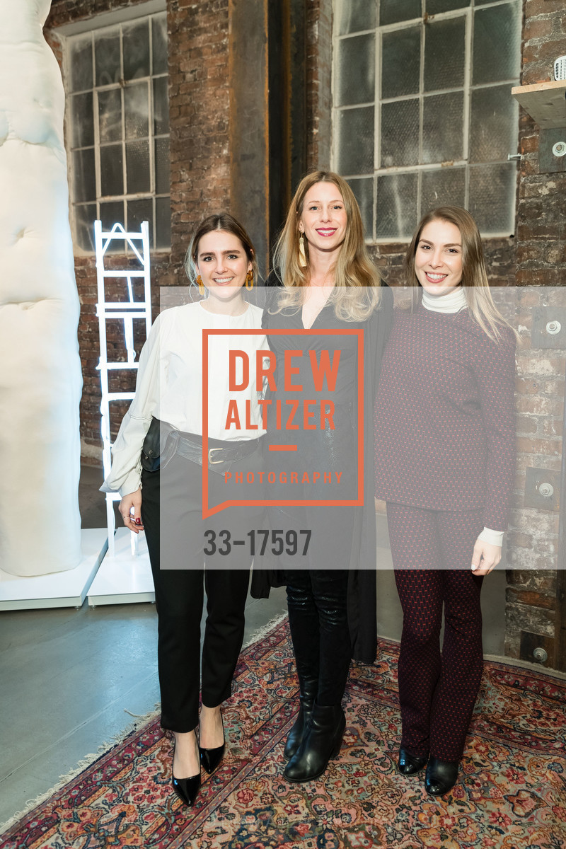 Rachel Moore, Katie Cooper, Ellie Hayworth, Suzy Kellems Dominik, A Solo Exhibition at the Laundry SF, The Laundry SF. 3359 26th St, San Francisco, CA 94110, January 18th, 2019, Photo #33-17597 Rachel Moore, Katie Cooper, Ellie Hayworth, Photo #33-17597