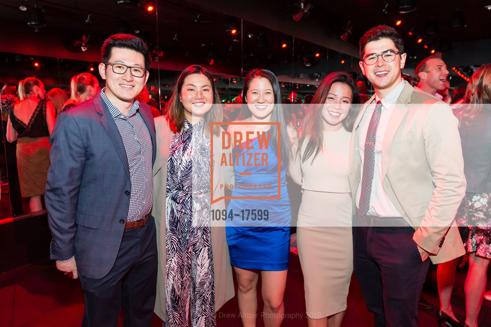 Chichen Qiu, Angela Li, Valerie Chia, Adeline Yeo, Aaron Yeoh, Barry's Bootcamp Palo Alto Grand Opening Celebration, Stanford Shopping Center. 228 Stanford Shopping Center, January 24th, 2019, Photo #1094-17599 Chichen Qiu, Angela Li, Valerie Chia, Adeline Yeo, Aaron Yeoh, Photo #1094-17599