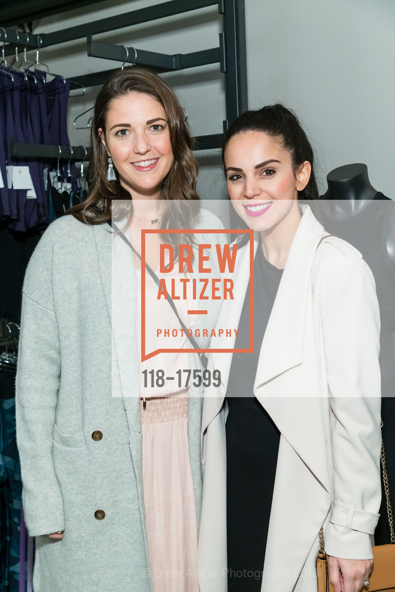 Angela Larkin, Nada Alnakeeb, Barry's Bootcamp Palo Alto Grand Opening Celebration, Stanford Shopping Center. 228 Stanford Shopping Center, January 24th, 2019, Photo #118-17599 Angela Larkin, Nada Alnakeeb, Photo #118-17599