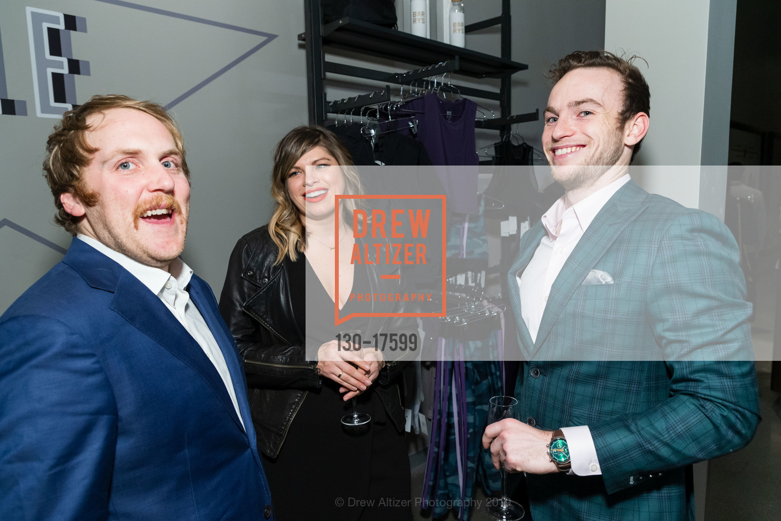 Joshua Rinehammer, Erica Rinehammer, Grey Sanderson, Barry's Bootcamp Palo Alto Grand Opening Celebration, Stanford Shopping Center. 228 Stanford Shopping Center, January 24th, 2019, Photo #130-17599 Joshua Rinehammer, Erica Rinehammer, Grey Sanderson, Photo #130-17599