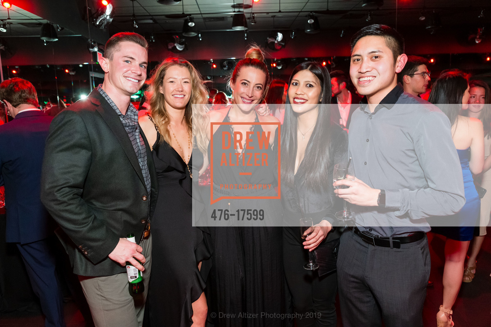 Nick Feeney, Georgia Fitzgerald, Katie Mohlman, Stephanie de Lara, Eric de Lara, Barry's Bootcamp Palo Alto Grand Opening Celebration, Stanford Shopping Center. 228 Stanford Shopping Center, January 24th, 2019, Photo #476-17599 Nick Feeney, Georgia Fitzgerald, Katie Mohlman, Stephanie de Lara, Eric de Lara, Photo #476-17599