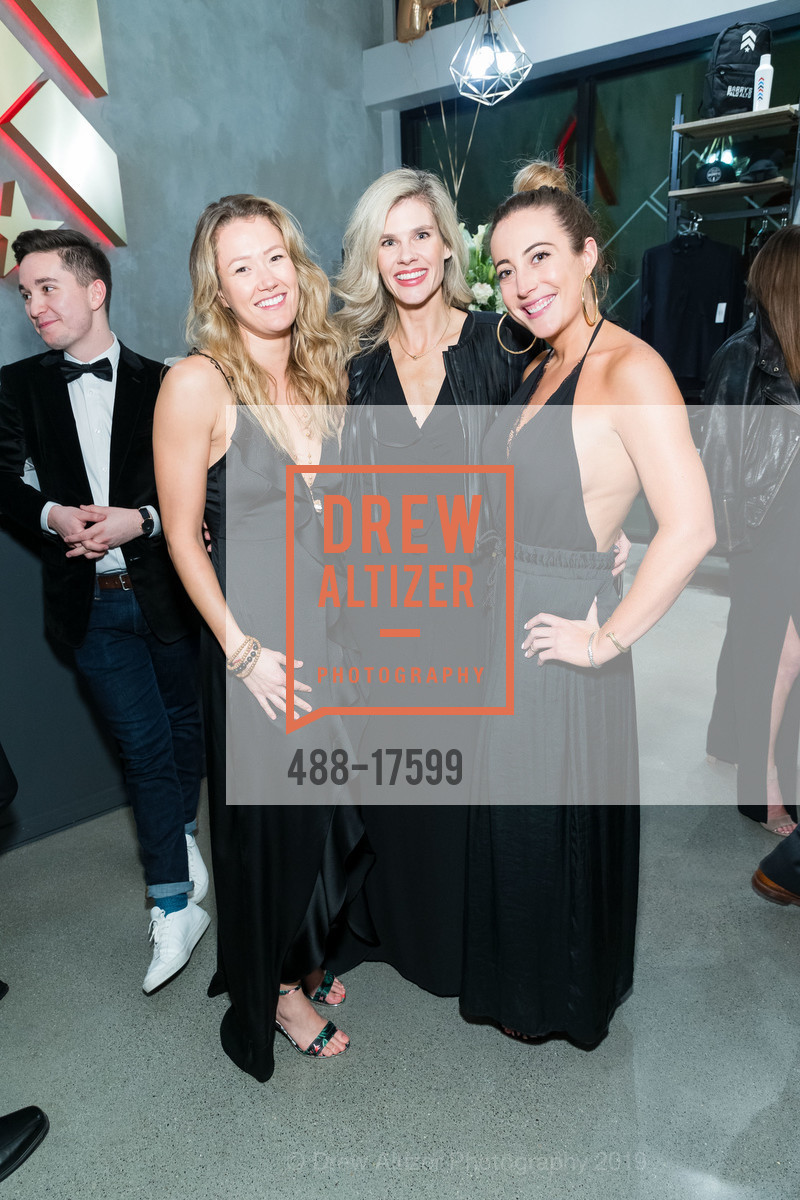 Georgia Fitzgerald, Ali Nowell, Katie Mohlman, Barry's Bootcamp Palo Alto Grand Opening Celebration, Stanford Shopping Center. 228 Stanford Shopping Center, January 24th, 2019, Photo #488-17599 Georgia Fitzgerald, Ali Nowell, Katie Mohlman, Photo #488-17599
