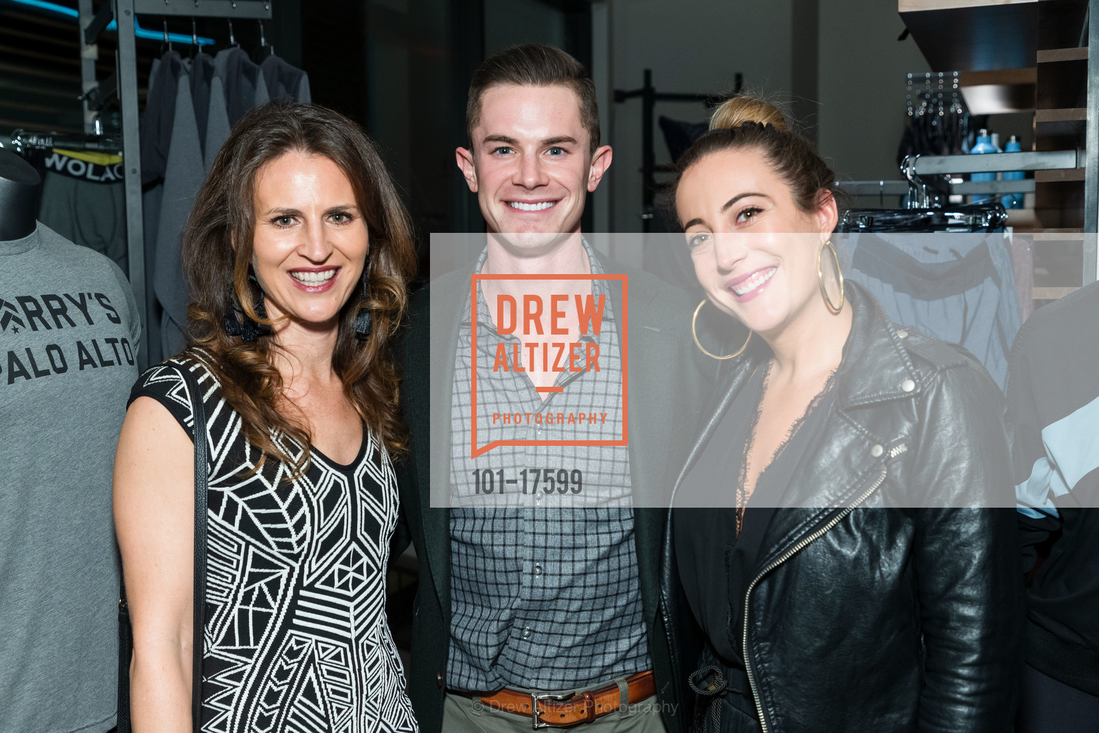 Jenn Wade, Nick Feeney, Katie Mohlman, Barry's Bootcamp Palo Alto Grand Opening Celebration, Stanford Shopping Center. 228 Stanford Shopping Center, Photo #101-17599 Jenn Wade, Nick Feeney, Katie Mohlman, Photo #101-17599