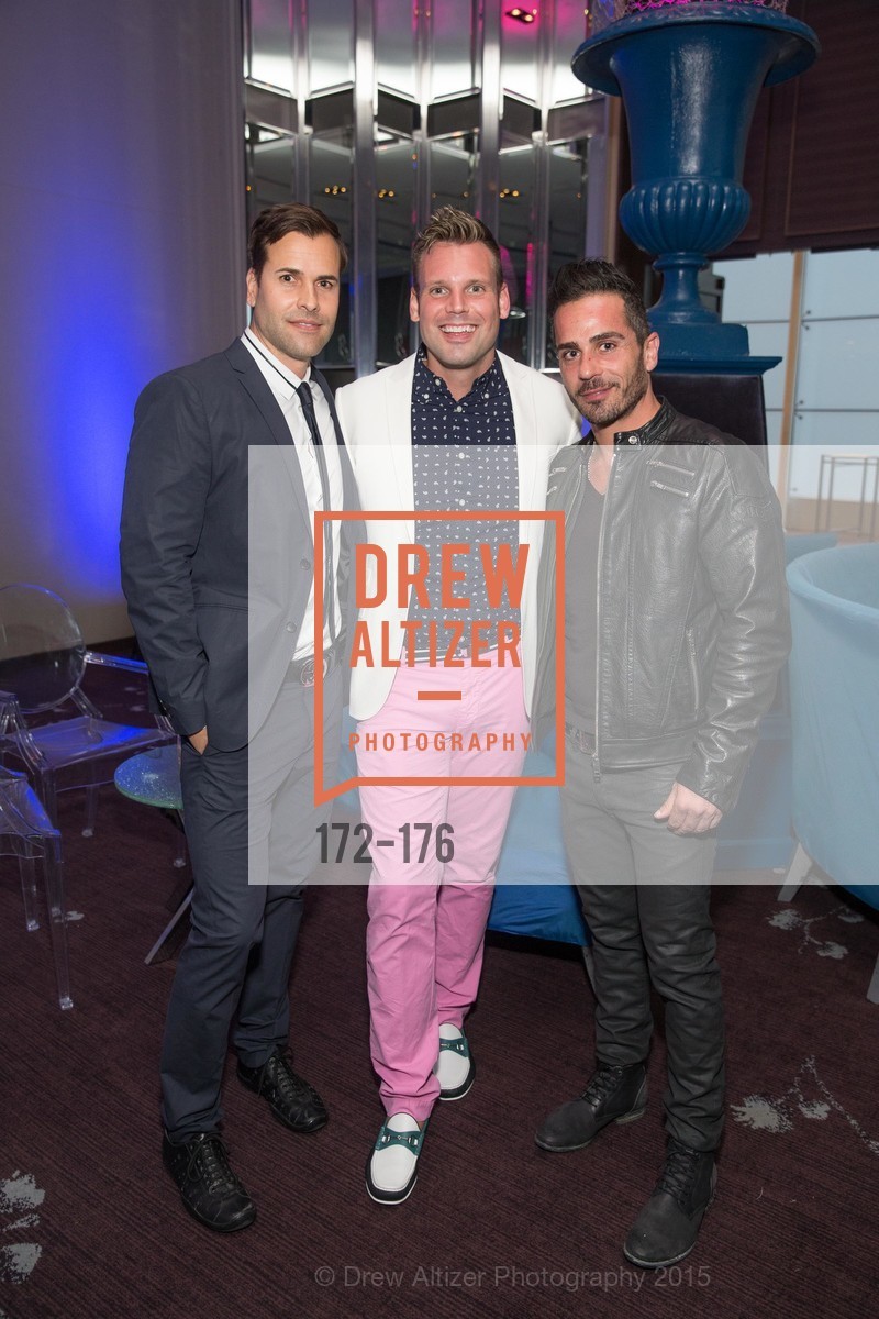 Patrick Devin, Josh Morgan, Michel Khairallah, VIP Pride Celebration 2015, St. Regis, June 18th, 2015,Drew Altizer, Drew Altizer Photography, full-service agency, private events, San Francisco photographer, photographer california