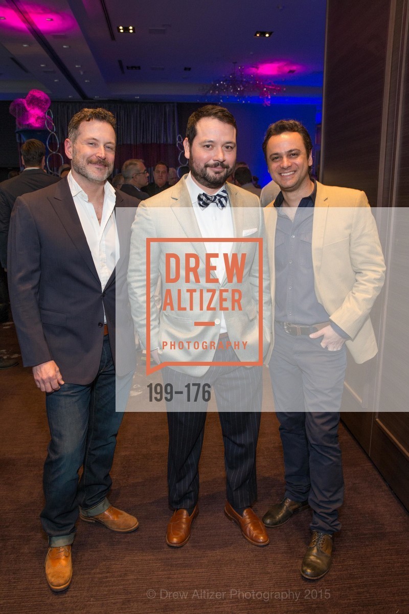 Brian Allen, Brandon Hernandez, Lou Cassidy, VIP Pride Celebration 2015, St. Regis, June 18th, 2015,Drew Altizer, Drew Altizer Photography, full-service agency, private events, San Francisco photographer, photographer california