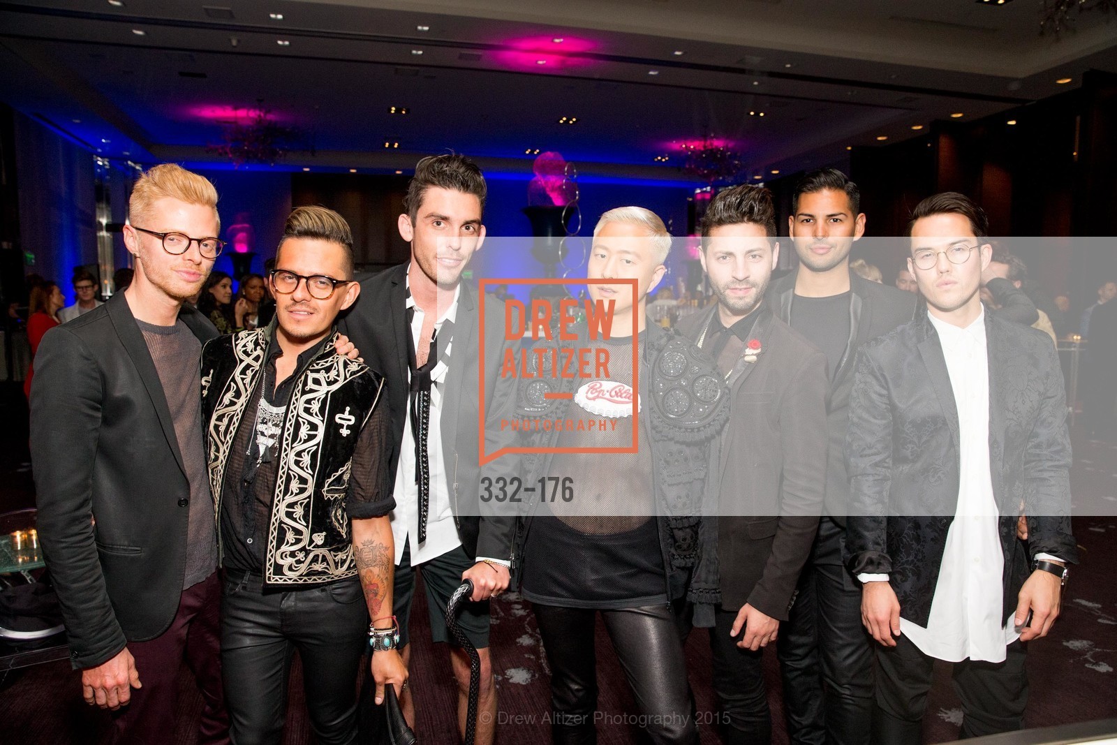 Danny Fogerty, Agustin Sanchez, Matt Brown, Matthew Ledon Davis, Brian Doherty, Michael Hawkins, Stephen Quintenilla, VIP Pride Celebration 2015, St. Regis, June 18th, 2015,Drew Altizer, Drew Altizer Photography, full-service event agency, private events, San Francisco photographer, photographer California