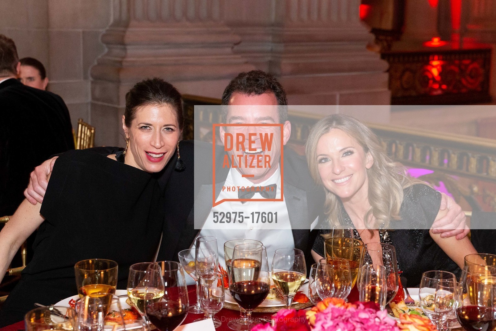 Jennifer Rittner, Marcus Molinero, Tracie Rosen, SF Ballet Gala 2019, City Hall/ War Memorial. 301 Van Ness Ave, Photo #52975-17601 Jennifer Rittner, Marcus Molinero, Tracie Rosen, Photo #52975-17601
