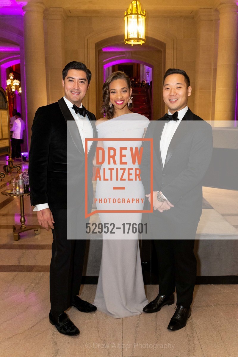 Ariel Anaya, Jerica Lee, Mo Yang, SF Ballet Gala 2019, City Hall/ War Memorial. 301 Van Ness Ave, Photo #52952-17601 Ariel Anaya, Jerica Lee, Mo Yang, Photo #52952-17601