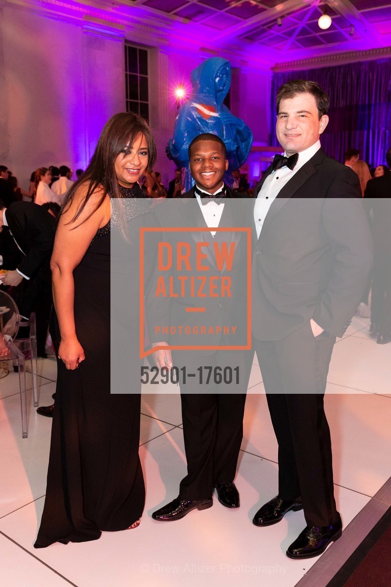 Sherri Relerford, Gary Williams, Christopher Jones, SF Ballet Gala 2019, City Hall/ War Memorial. 301 Van Ness Ave, Photo #52901-17601 Sherri Relerford, Gary Williams, Christopher Jones, Photo #52901-17601
