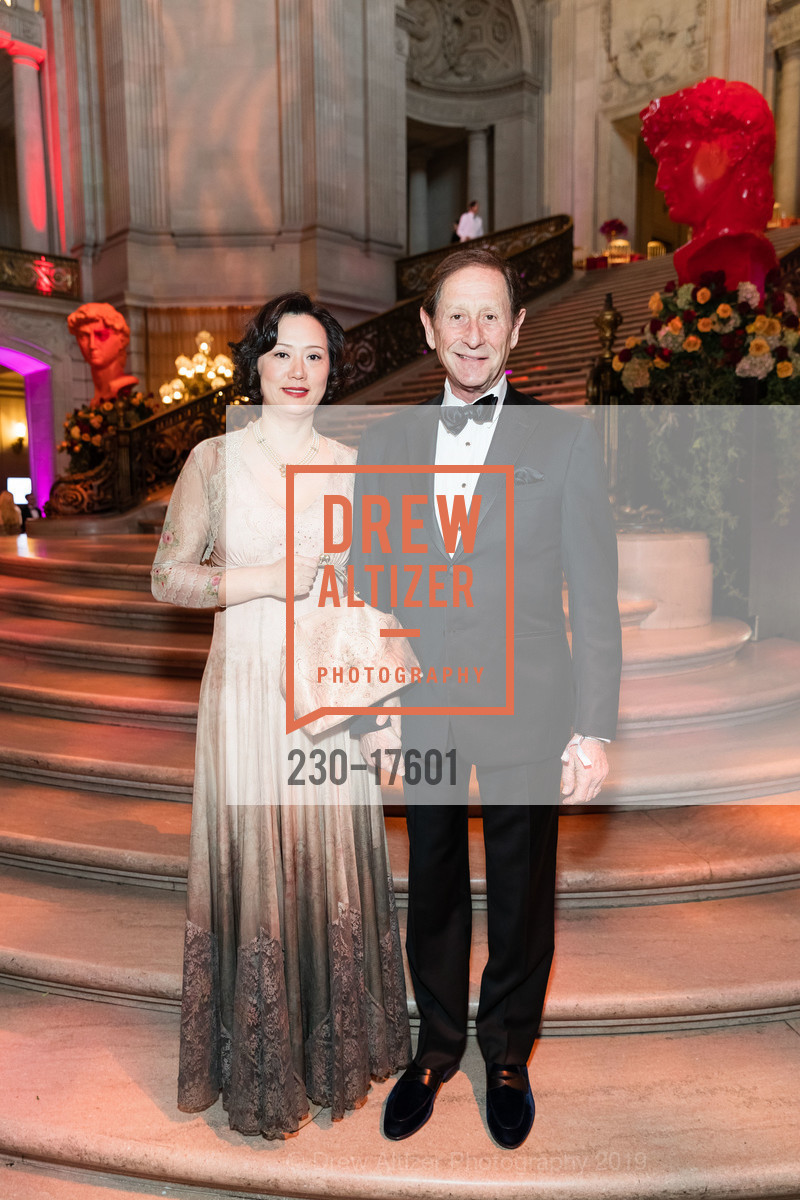 Ping Litke, Jeff Litke, SF Ballet Gala 2019, City Hall/ War Memorial. 301 Van Ness Ave, January 23rd, 2019, Photo #230-17601 Ping Litke, Jeff Litke, Photo #230-17601