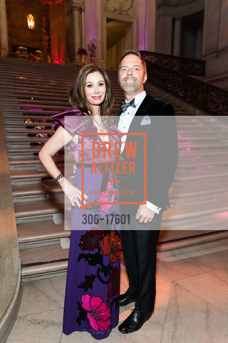 Michael Dzama, Elaine Kartalis, SF Ballet Gala 2019, City Hall/ War Memorial. 301 Van Ness Ave, January 23rd, 2019, Photo #306-17601 Michael Dzama, Elaine Kartalis, Photo #306-17601