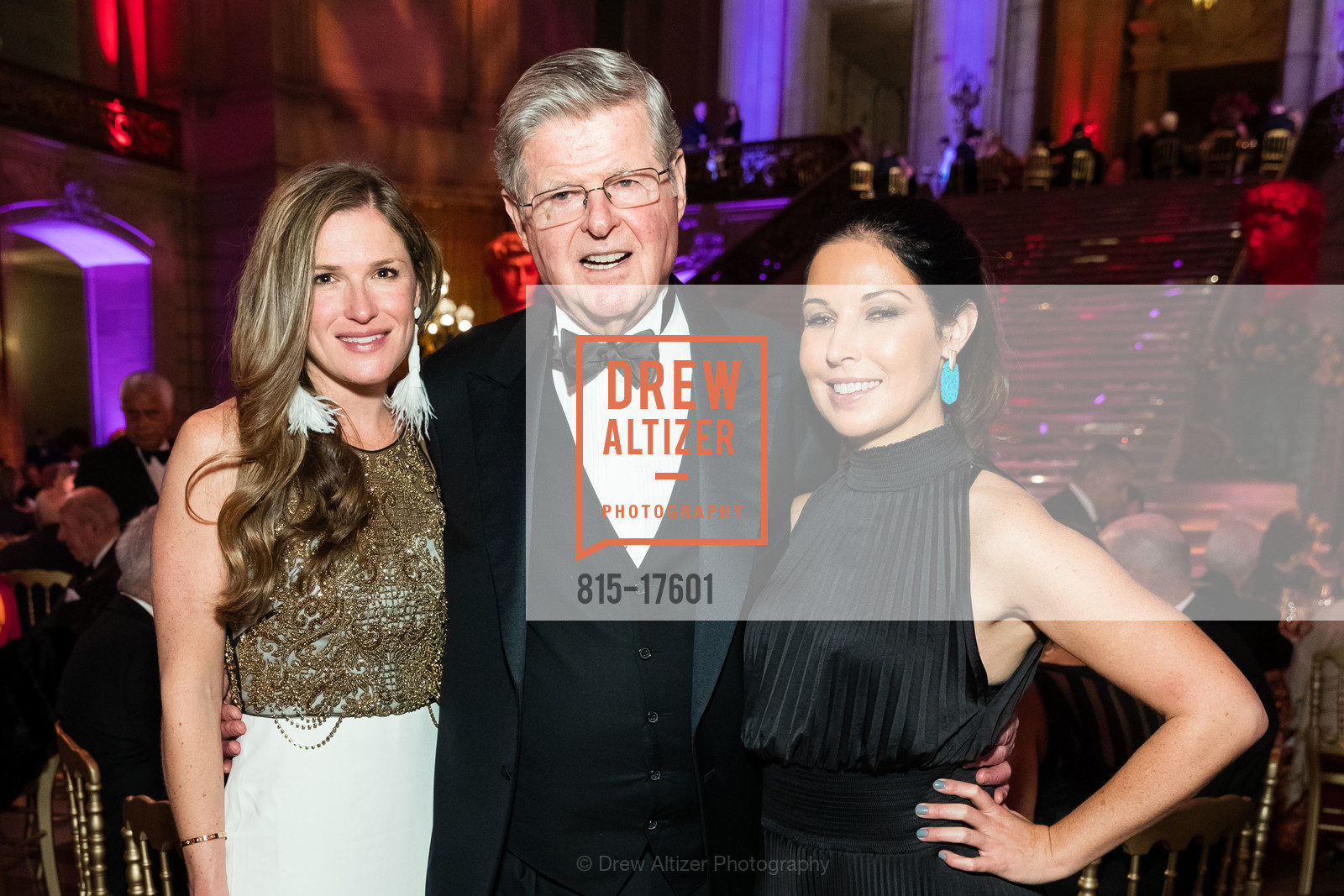 Rebecca Bridges, Richard Barker, Jessie Barker, SF Ballet Gala 2019, City Hall/ War Memorial. 301 Van Ness Ave, Photo #815-17601 Rebecca Bridges, Richard Barker, Jessie Barker, Photo #815-17601