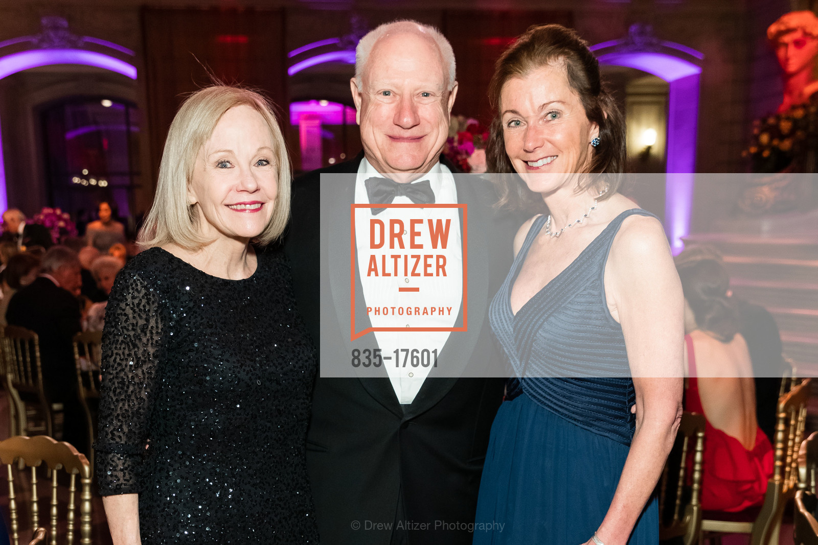 Helen MacLean, James Herbert, Cecilia Herbert, SF Ballet Gala 2019, City Hall/ War Memorial. 301 Van Ness Ave, Photo #835-17601 Helen MacLean, James Herbert, Cecilia Herbert, Photo #835-17601