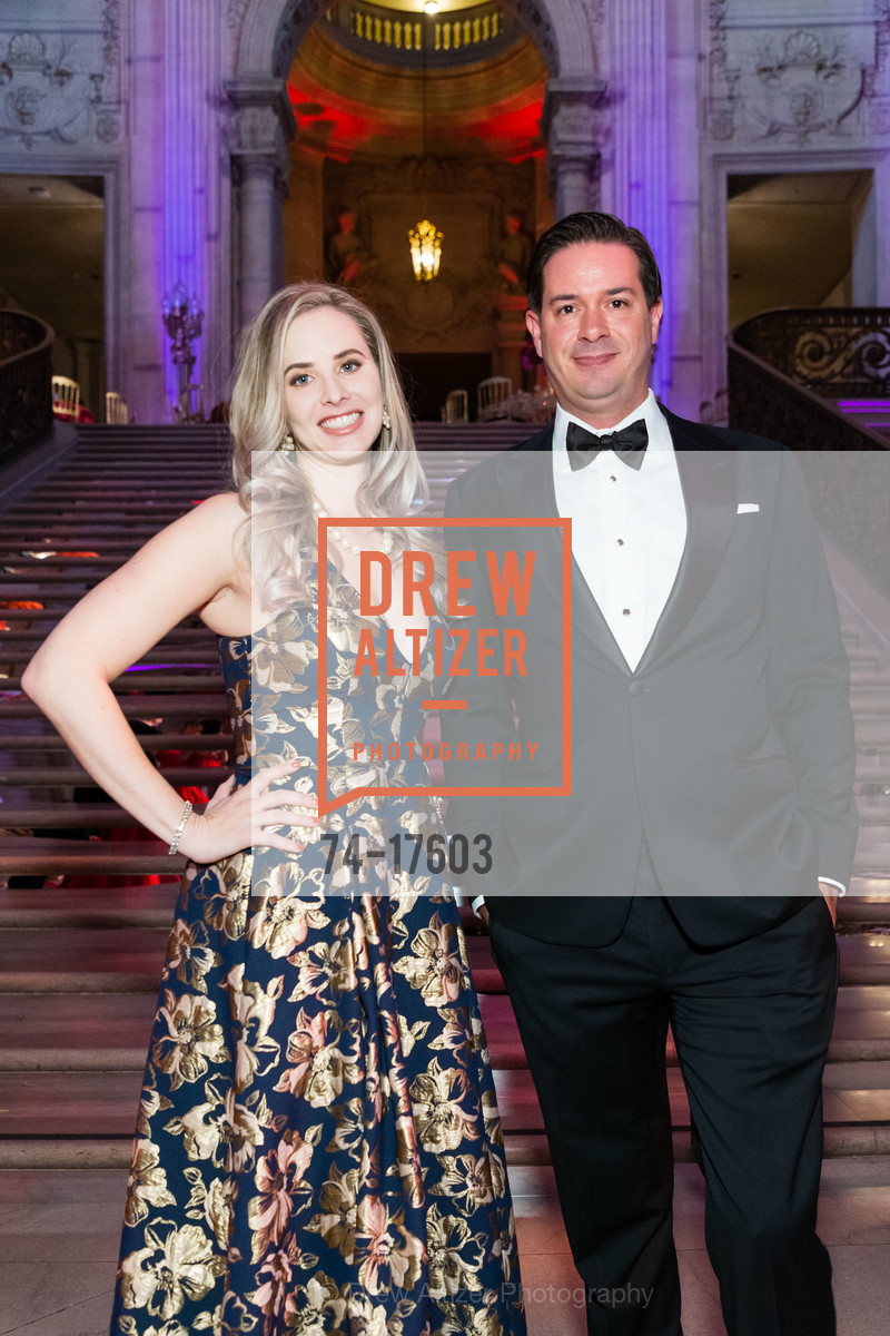 Elizabeth Sgarrella, Daniel Cassell, SF Ballet ENCORE! Gala 2019, City Hall/ War Memorial. 301 Van Ness Ave, Photo #74-17603 Elizabeth Sgarrella, Daniel Cassell, Photo #74-17603