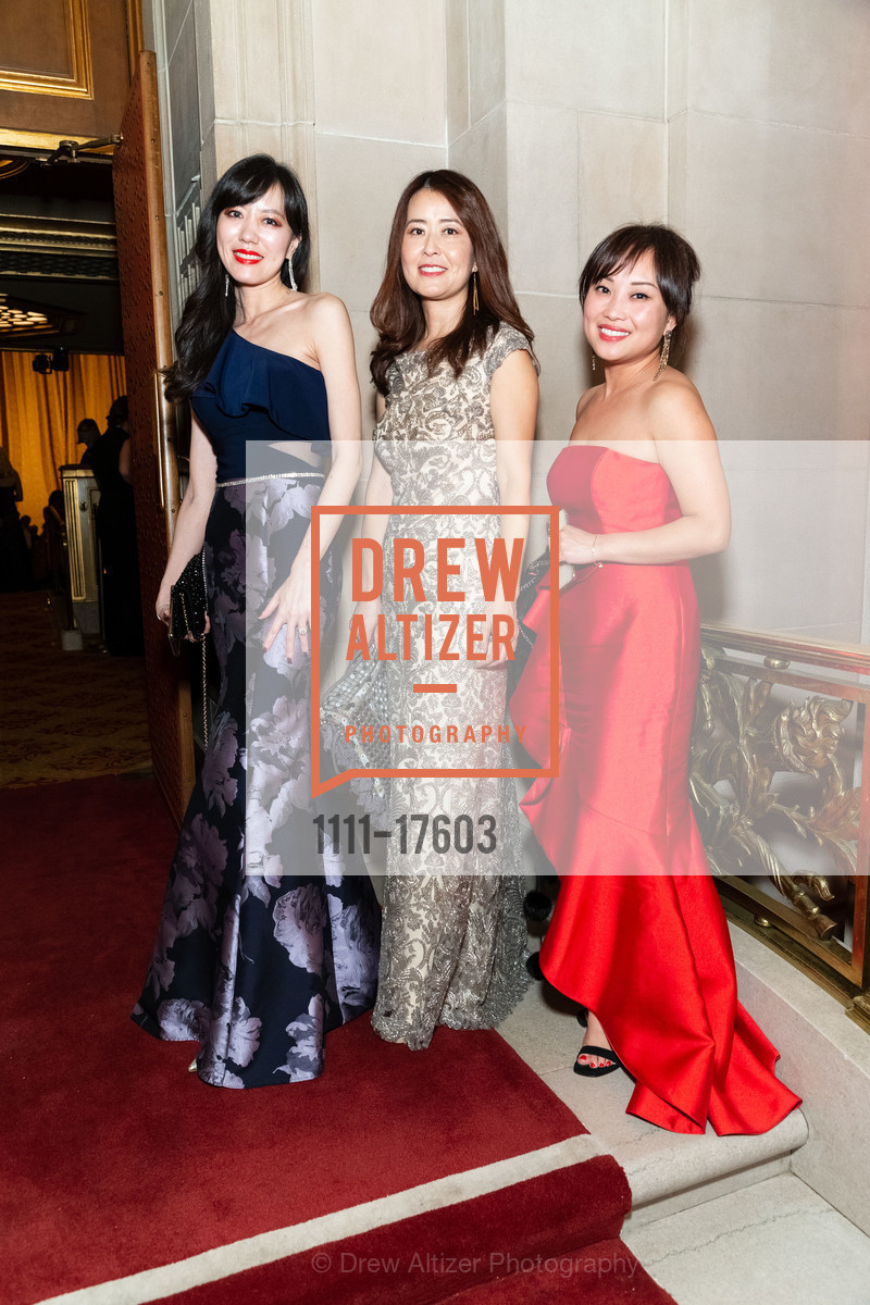 Stella Shi, Jiayu Jeng, Jieyin Wu, SF Ballet ENCORE! Gala 2019, City Hall/ War Memorial. 301 Van Ness Ave, Photo #1111-17603 Stella Shi, Jiayu Jeng, Jieyin Wu, Photo #1111-17603