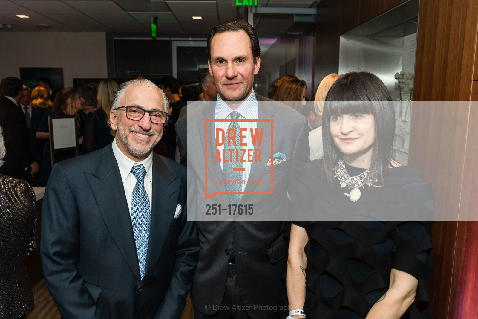Elliott Felson, Amanda Michael, Michael Harrington, Tiffany at the CPMC Van Ness Grand Opening, CPMC Hospital, Photo #251-17615 Elliott Felson, Amanda Michael, Michael Harrington, Photo #251-17615